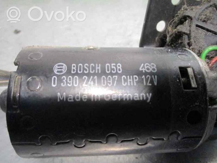 Audi 80 90 S2 B4 Mechanizm i silniczek wycieraczek szyby przedniej / czołowej 0390241097