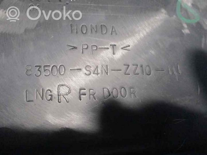 Honda HR-V Revestimiento de puerta delantera 83500S4NZZ10