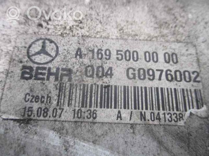 Mercedes-Benz A W169 Interkūlerio radiatorius A169500000