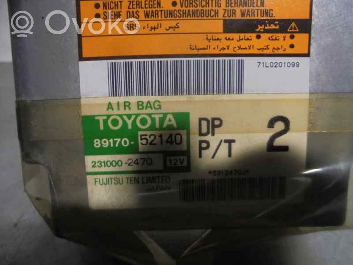 Toyota Yaris Блок управления надувных подушек 8917052140