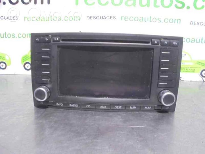 Volkswagen Touareg I Monitor / wyświetlacz / ekran 7L6035177E