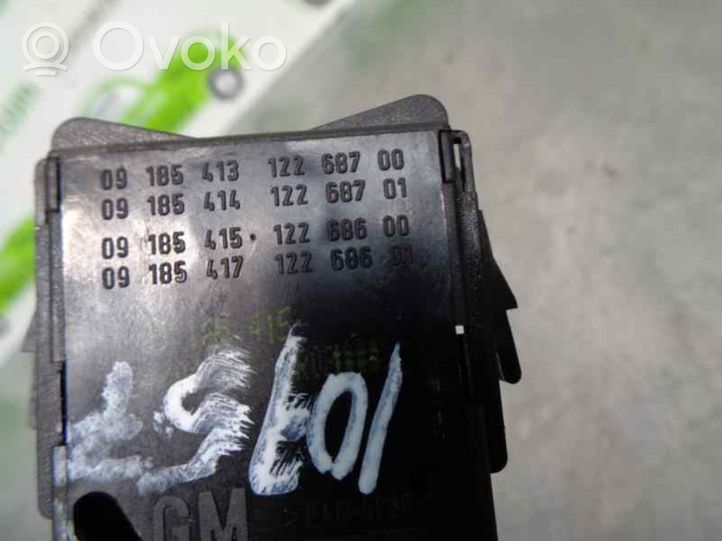 Opel Tigra B Wiper control stalk 09185413
