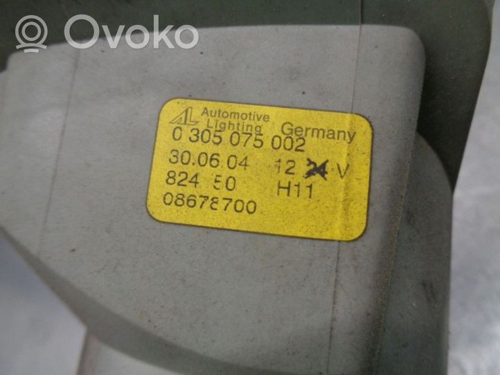 Volvo V50 Światło przeciwmgłowe przednie 0305075002