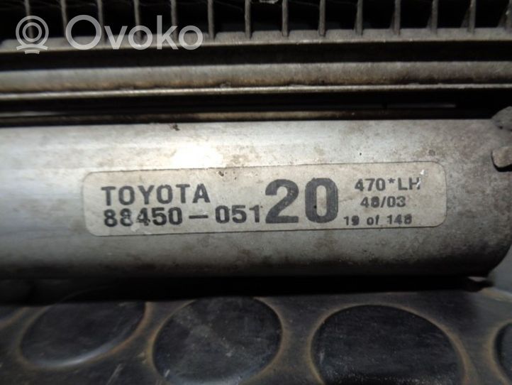 Toyota Avensis T250 Radiatore di raffreddamento A/C (condensatore) 8845005120