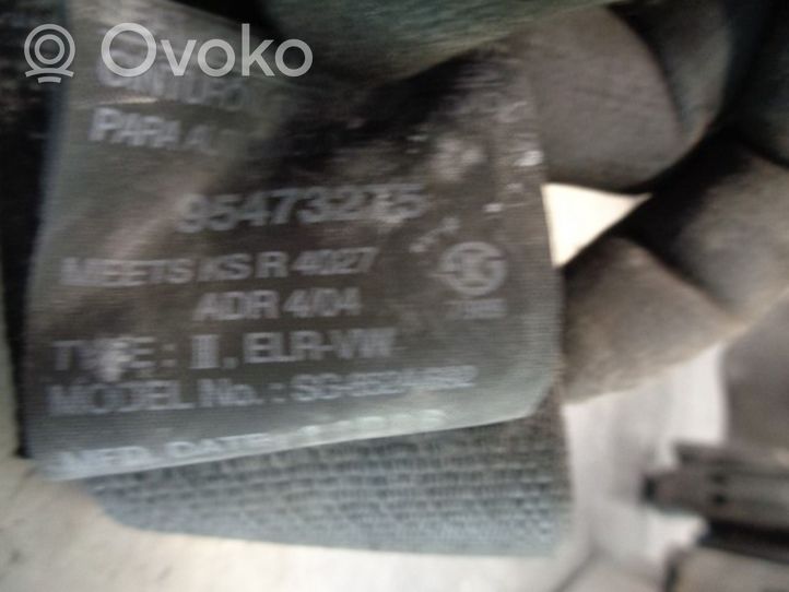 Chevrolet Captiva Takaistuimen turvavyö 95473275