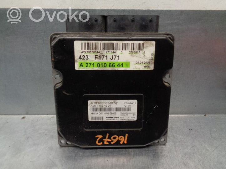 Mercedes-Benz SLK R171 Calculateur moteur ECU A2711534691