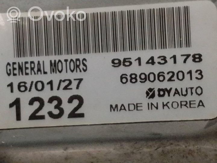 Opel Karl Takalasinpyyhkimen moottori 95143178