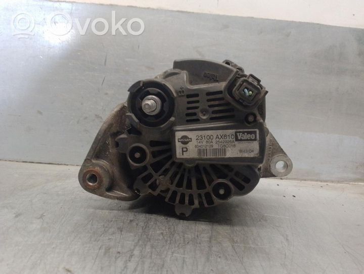 Nissan Micra Generatore/alternatore 23100AX610