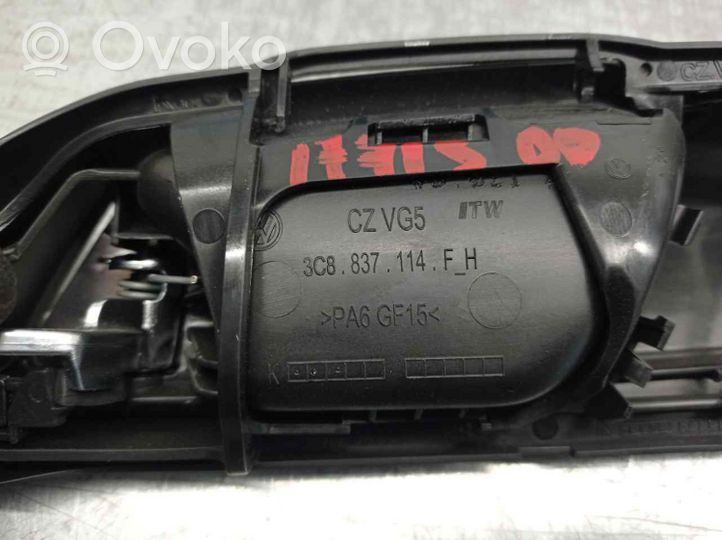 Volkswagen PASSAT CC Maniglia interna per portiera anteriore 3C8837114F