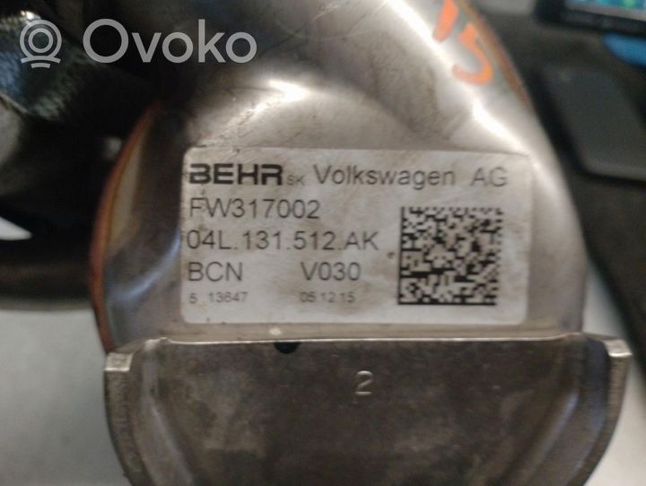 Volkswagen PASSAT CC EGR-venttiili/lauhdutin 04L131512AK