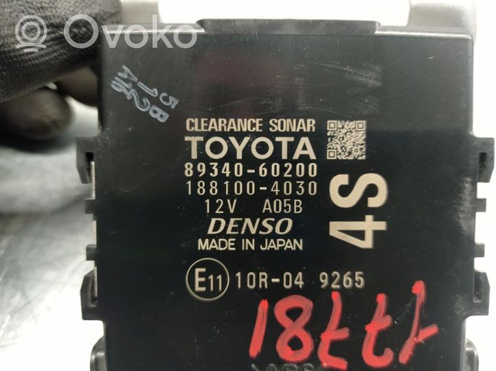 Toyota Land Cruiser (J120) Altre centraline/moduli 8934060200