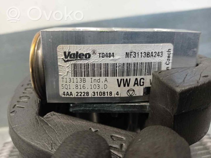 Volkswagen Golf VII Radiatore aria condizionata (A/C) (abitacolo) 5Q1816103D