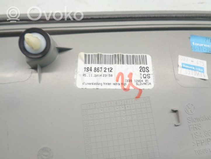 Seat Mii Takaoven verhoilu 1S4867212