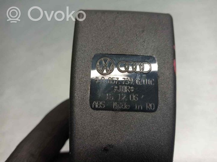 Audi Q7 4M Klamra przedniego pasa bezpieczeństwa 4L0857739G