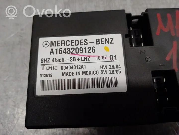 Mercedes-Benz GL X166 Muut ohjainlaitteet/moduulit A1648209126