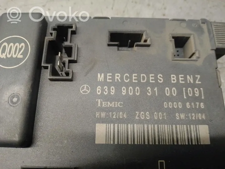 Mercedes-Benz Vito Viano W639 Altre centraline/moduli 639900310009