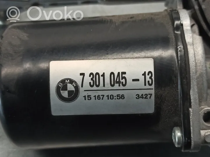 BMW 2 F46 Mechanizm i silniczek wycieraczek szyby przedniej / czołowej 7301045