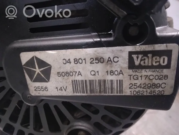 Jeep Commander Alternator 04801250AC