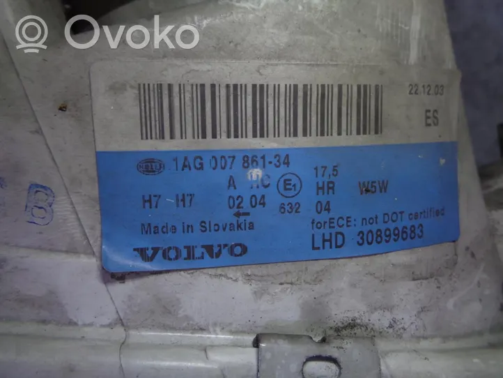 Volvo S40, V40 Phare frontale 30899683