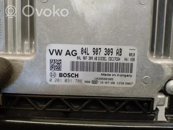 Audi Q3 8U Calculateur moteur ECU 04L907309AB