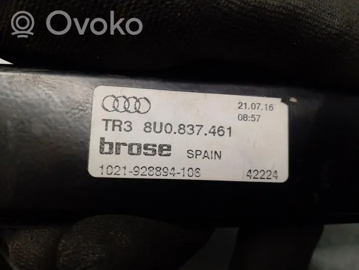 Audi Q3 8U Alzacristalli della portiera anteriore con motorino 8U0837461