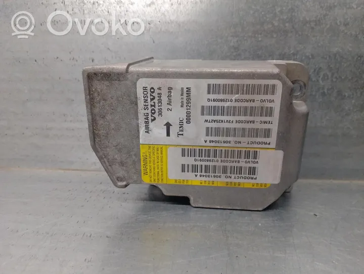 Volvo S40, V40 Module de contrôle airbag 30613048A