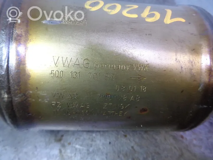 Volkswagen Golf VII Filtr cząstek stałych Katalizator / FAP / DPF 5Q0131701P