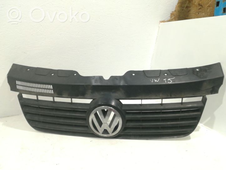 Volkswagen Transporter - Caravelle T5 Maskownica / Grill / Atrapa górna chłodnicy 