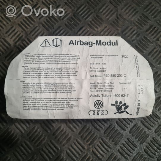 Audi A8 S8 D3 4E Airbag del passeggero 