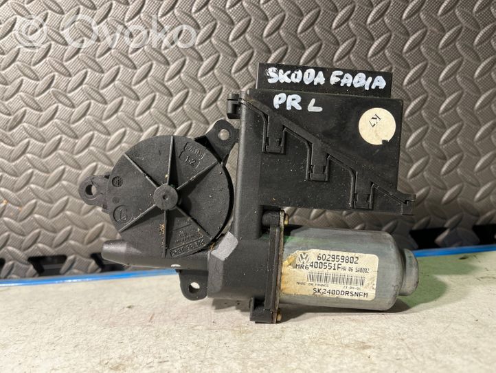 Skoda Fabia Mk1 (6Y) Mécanisme de lève-vitre avec moteur 6Q2959802