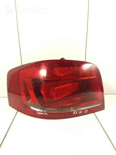 Audi A3 S3 A3 Sportback 8P Rear/tail lights 8P3945095A