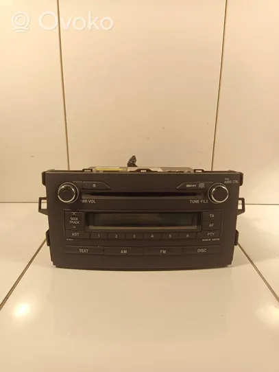 Toyota Auris 150 Panel / Radioodtwarzacz CD/DVD/GPS 8612002510