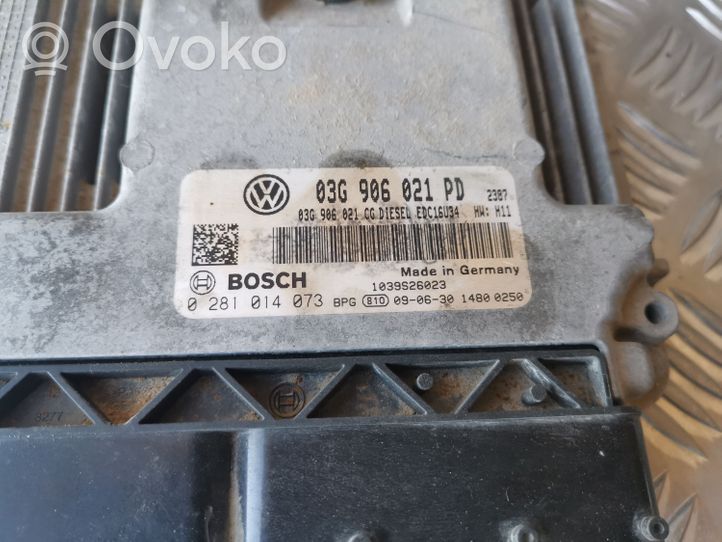Volkswagen Caddy Centralina/modulo del motore 03G906021PD
