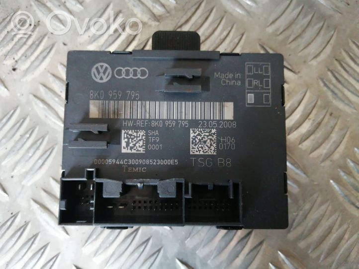 Audi A4 S4 B8 8K Unité de commande module de porte 8K0959795