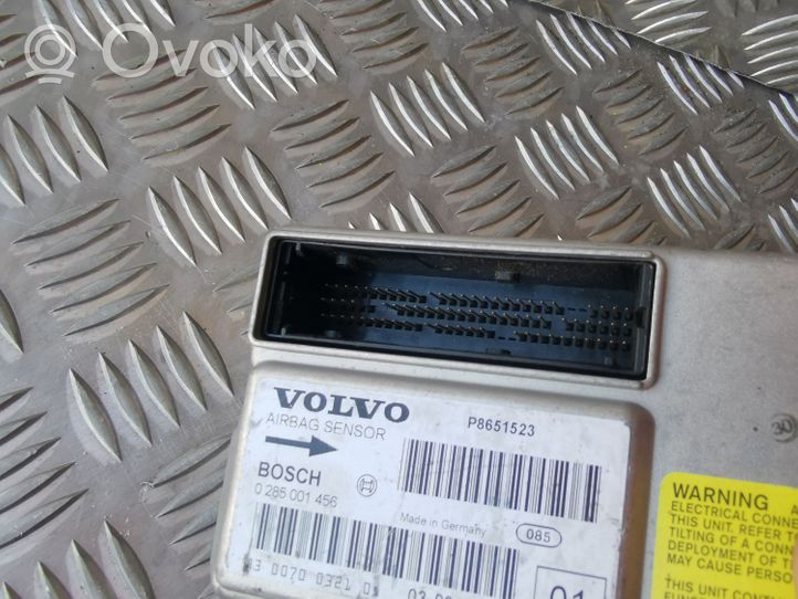 Volvo S80 Turvatyynyn ohjainlaite/moduuli 0285001456