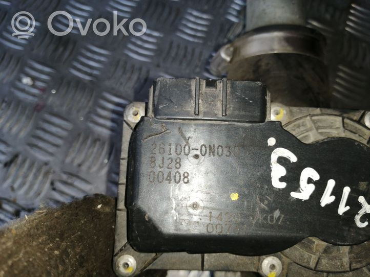 Toyota Auris E180 Clapet d'étranglement 261000N030