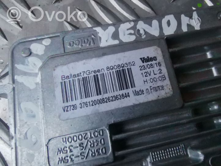 Volvo XC60 Moduł poziomowanie świateł Xenon 89089352