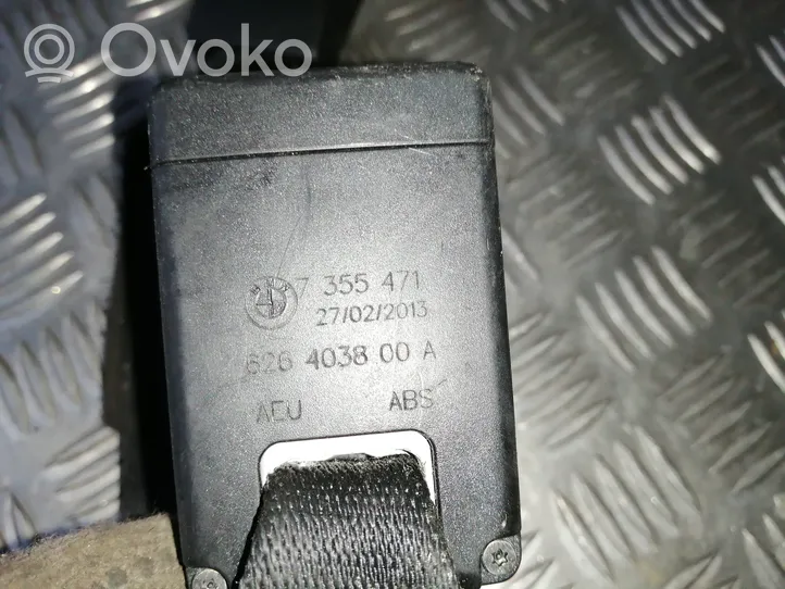 BMW 3 F30 F35 F31 Sagtis diržo vidurinė (gale) 7355471