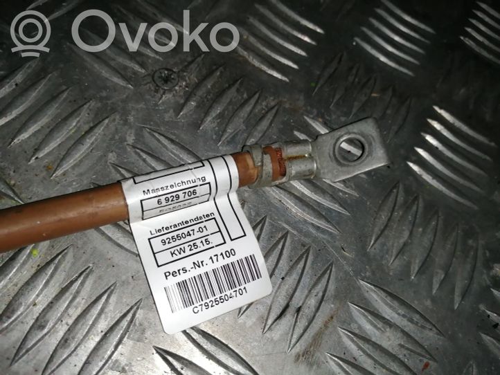 9255047 BMW X5 F15 Negative earth cable (battery), 10.00 € RRR