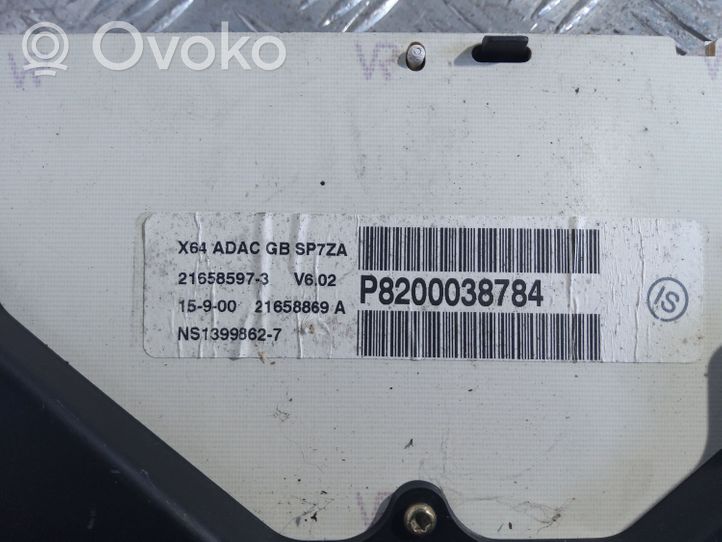 Renault Scenic RX Speedometer (instrument cluster) P8200038784