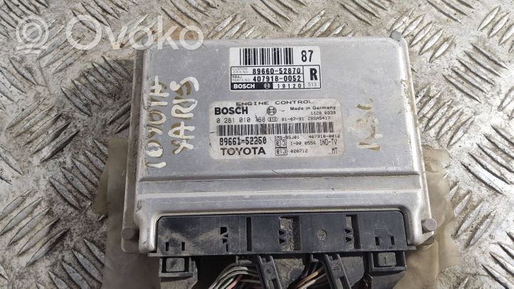 Toyota Yaris Verso Sterownik / Moduł ECU 8966152250