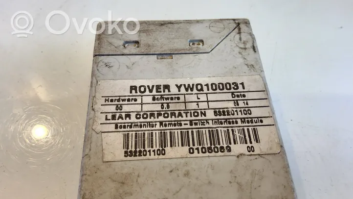 Land Rover Freelander Autres unités de commande / modules YWQ100031