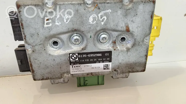 BMW 5 E60 E61 Durų elektronikos valdymo blokas 6952986