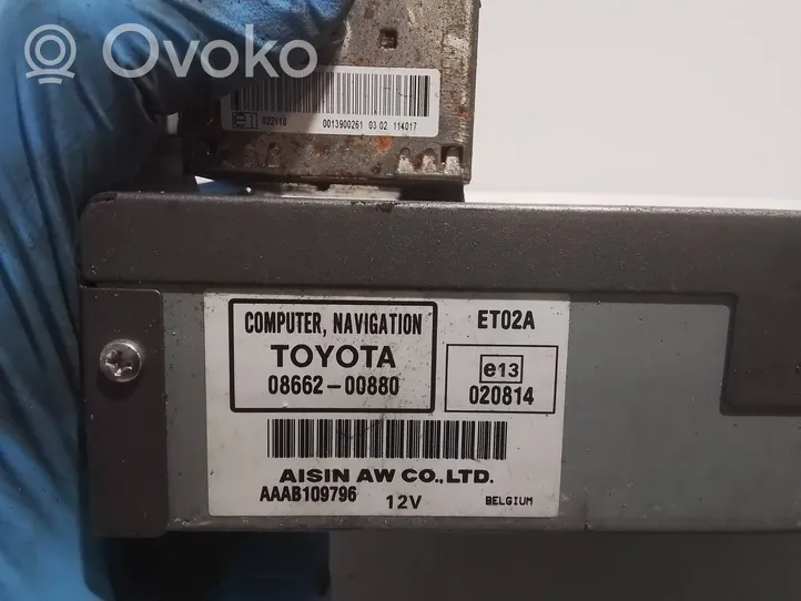 Toyota Avensis T250 Unité de navigation Lecteur CD / DVD 0866200880