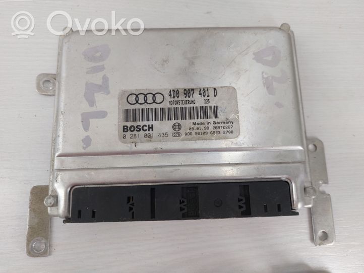 Audi A8 S8 D2 4D Sterownik / Moduł ECU 4D0907401D