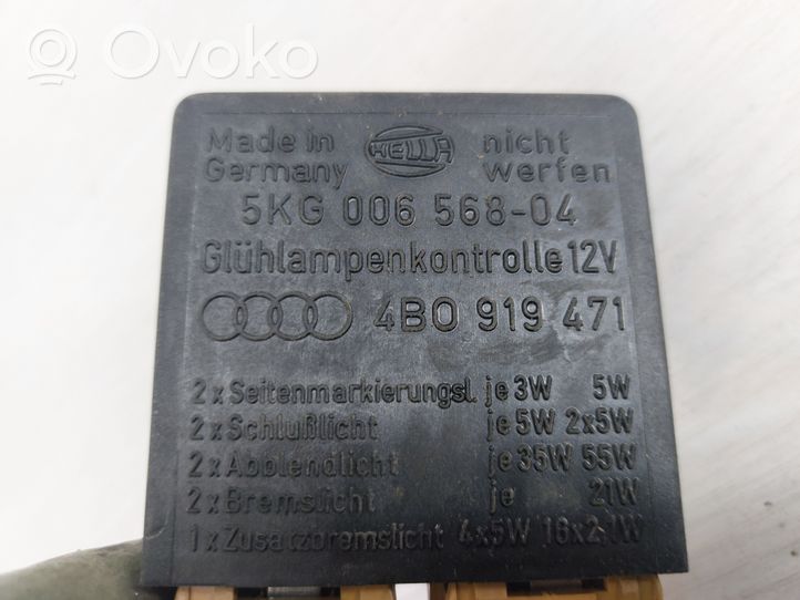 Audi A6 S6 C5 4B Relais d’éclairage 4B0919471