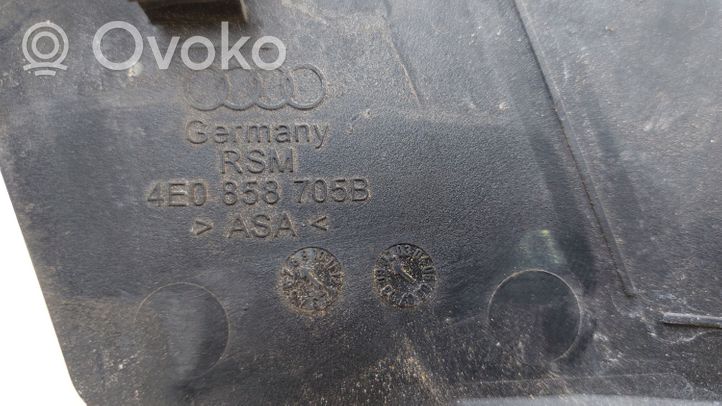 Audi A8 S8 D5 Inne elementy wykończeniowe drzwi przednich 4E0858705B