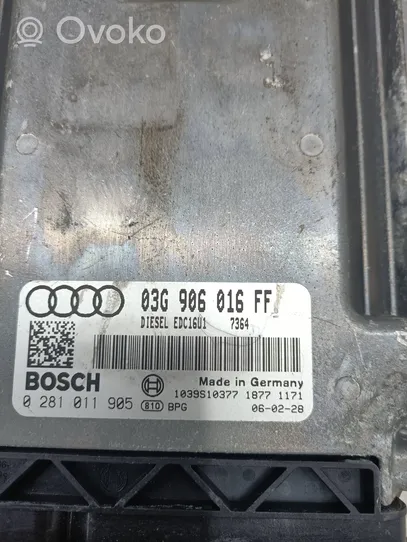 Audi A3 S3 8P Sterownik / Moduł ECU 03G906016FF