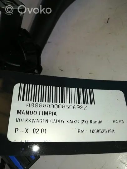Volkswagen Caddy Manetka / Przełącznik wycieraczek 1K0953519A