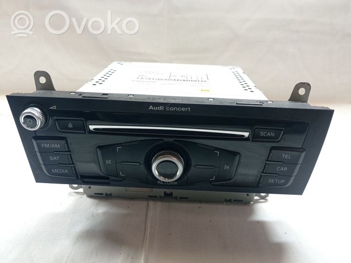 Audi Q5 SQ5 Radio/CD/DVD/GPS-pääyksikkö 8R1035186H